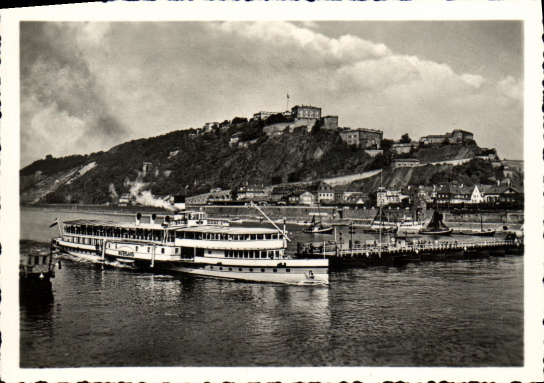 MODERN CARD Der Ehrenbreitstein