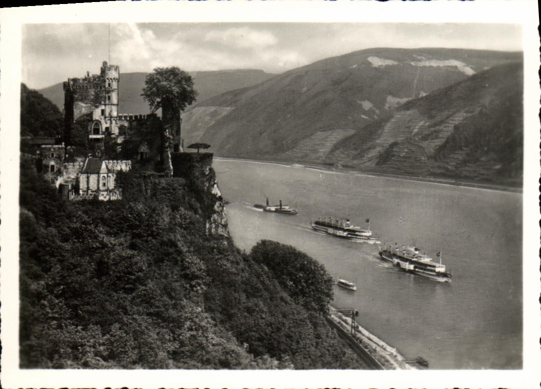 MODERN CARD Burg Rheinstein