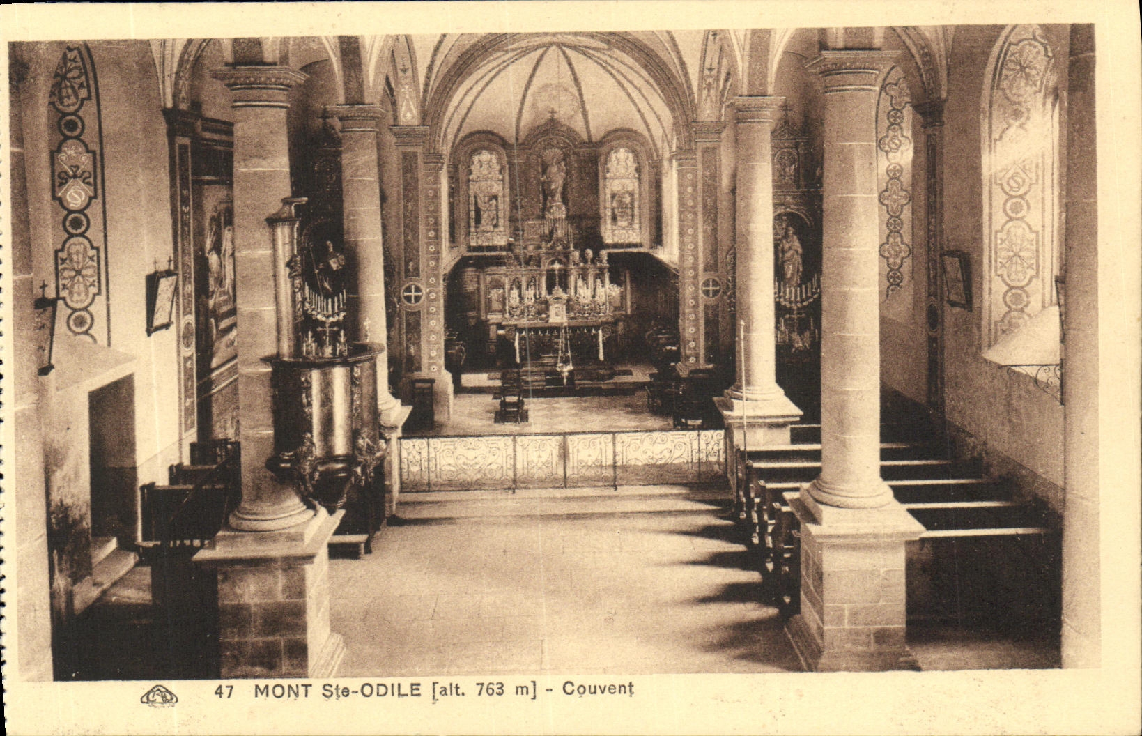 CPA Mont Ste Odile Couvent