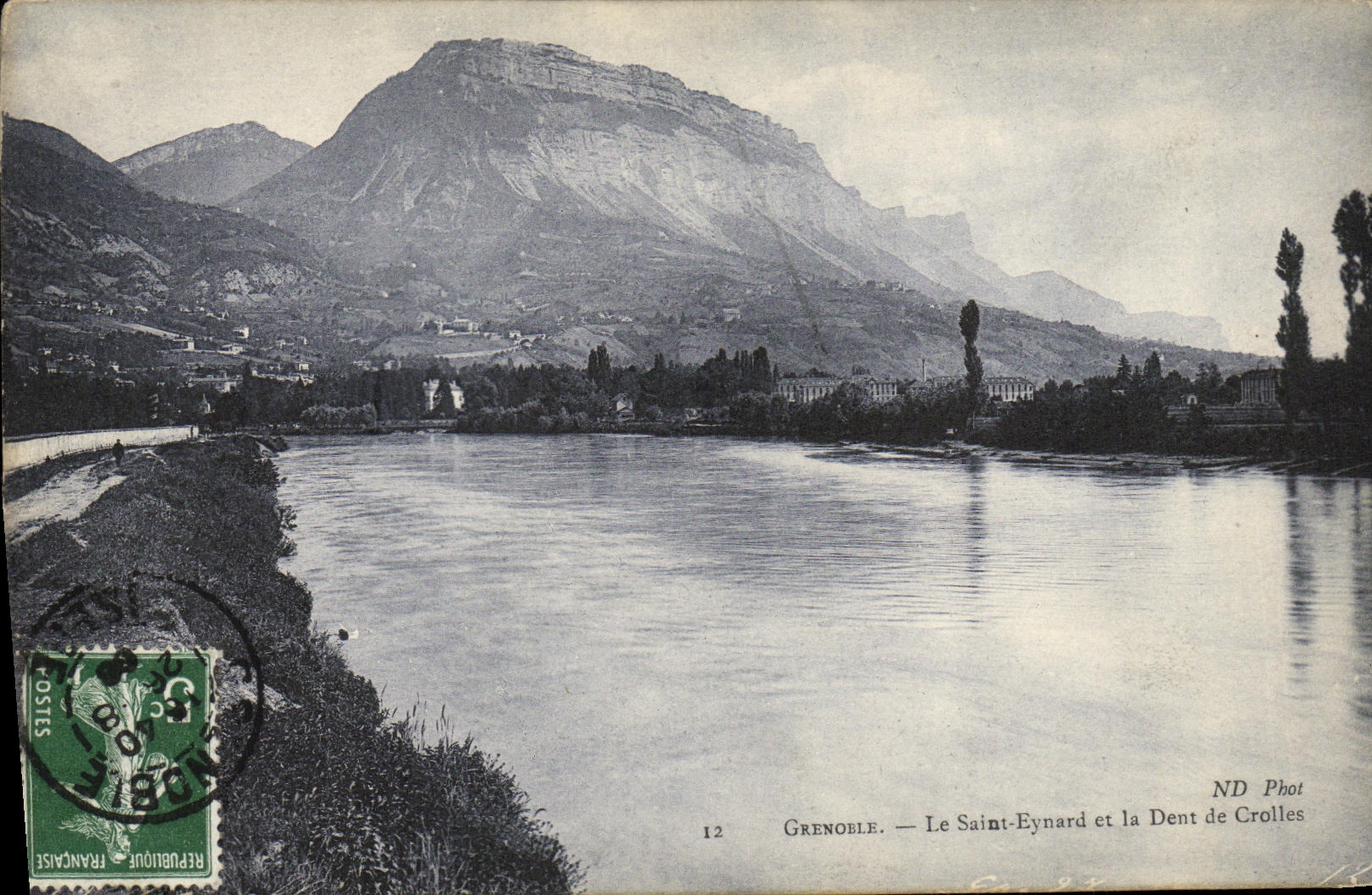 CPA Grenoble Le Saint Eynard et la Dent de Crolles