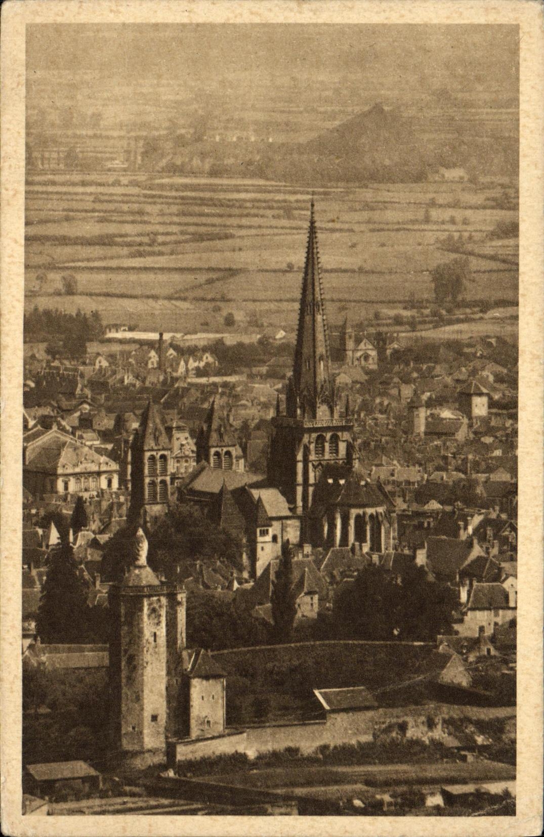 CPA Autun Antique La Cathedrale Saint Lazare