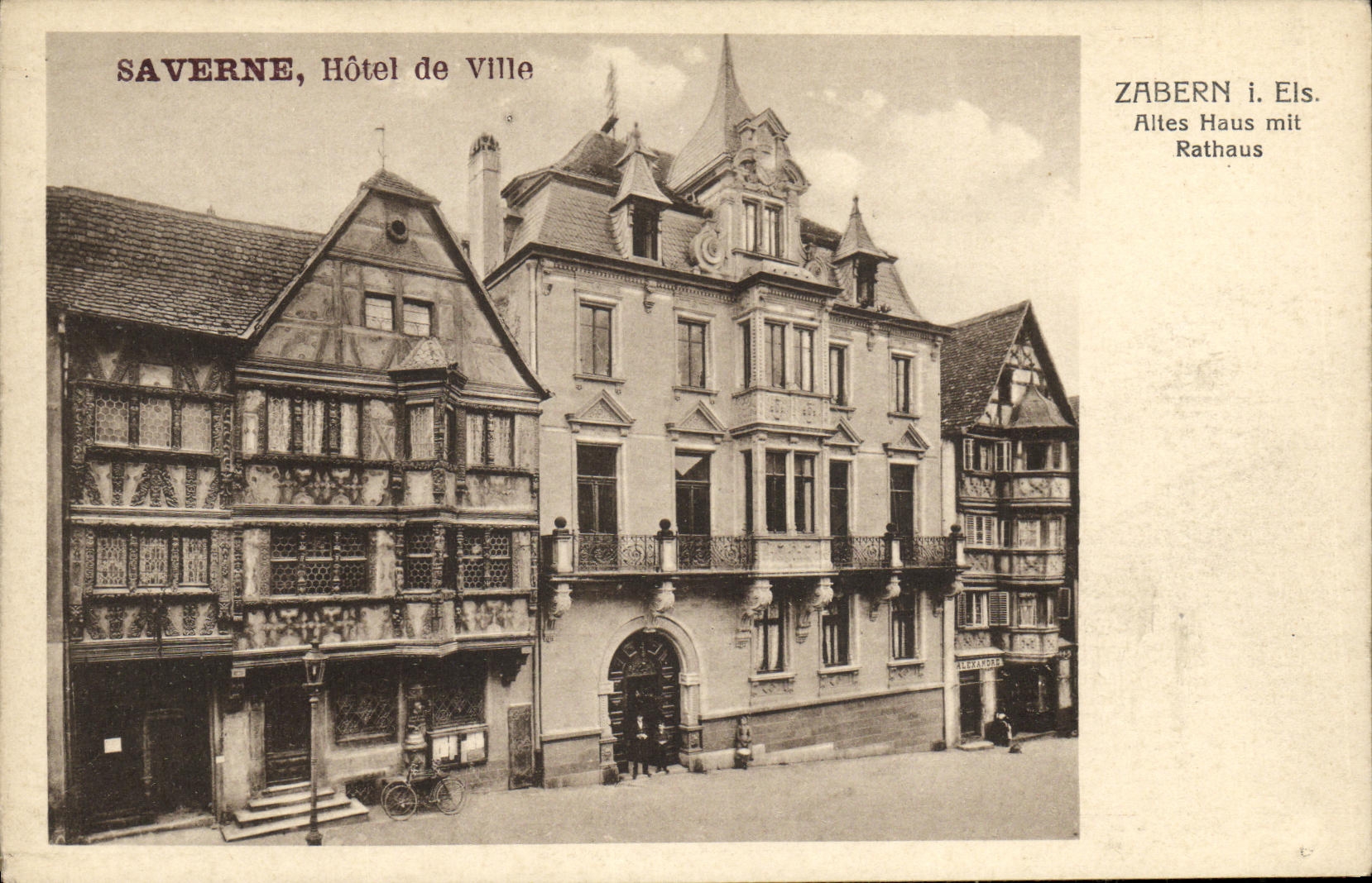 CPA Saverne Hotel de Ville