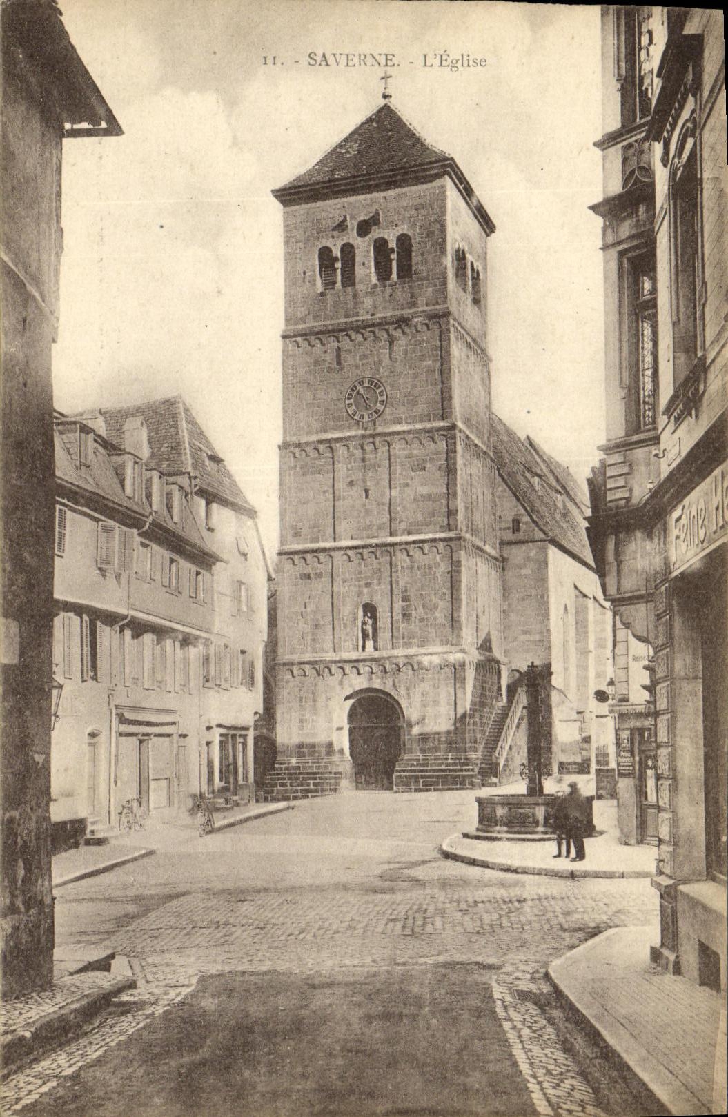 CPA Saverne L Eglise
