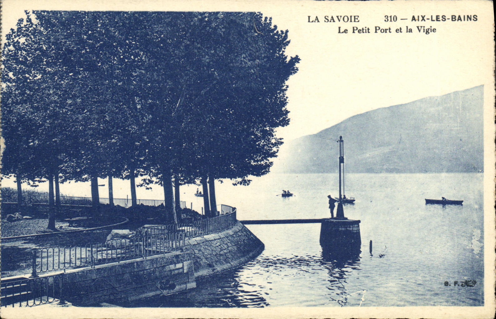 CPA Aix Les Bains Le Petit Port et la Vigie