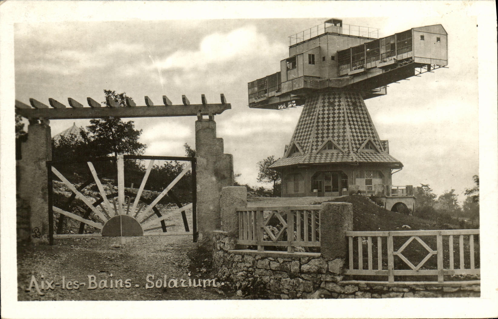 CPA Aix Les Bains Solarium