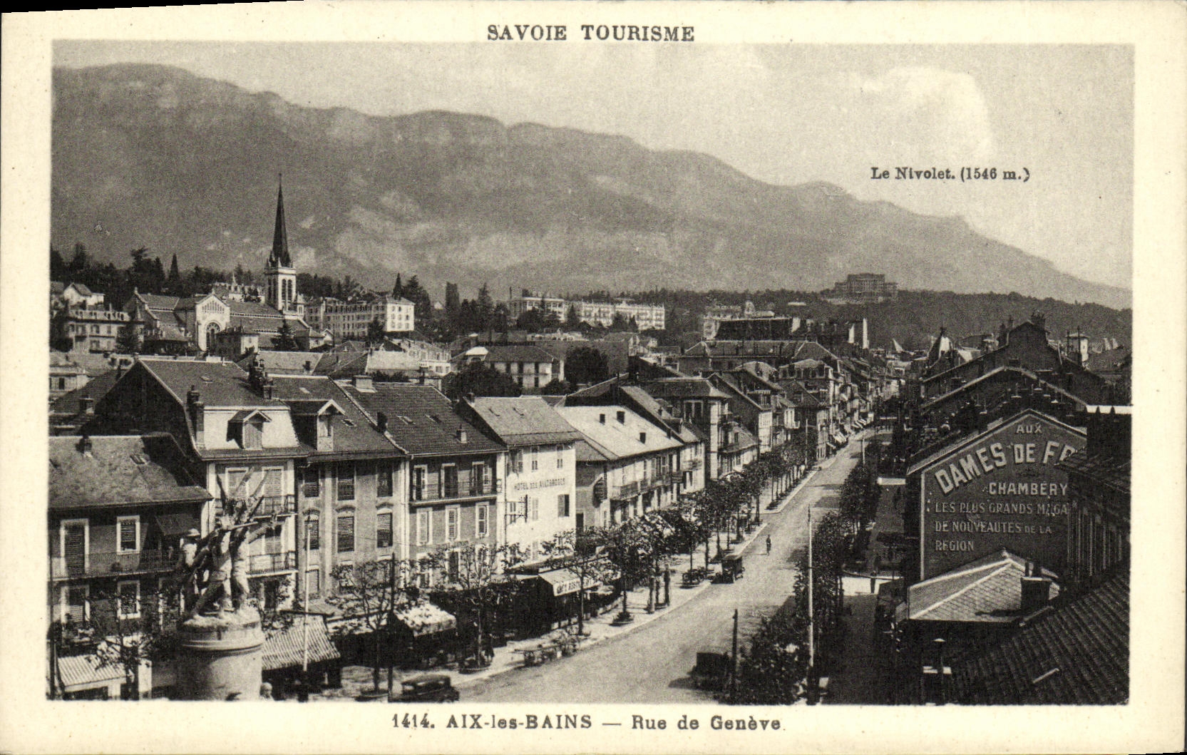 CPA Aix Les Bains Rue de Geneve
