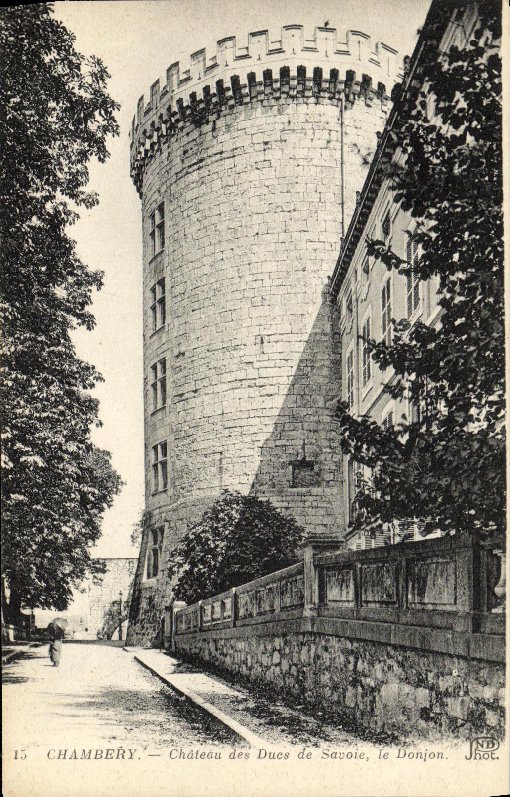 CPA Chambery Chateau des Ducs de Savoie le Donjon