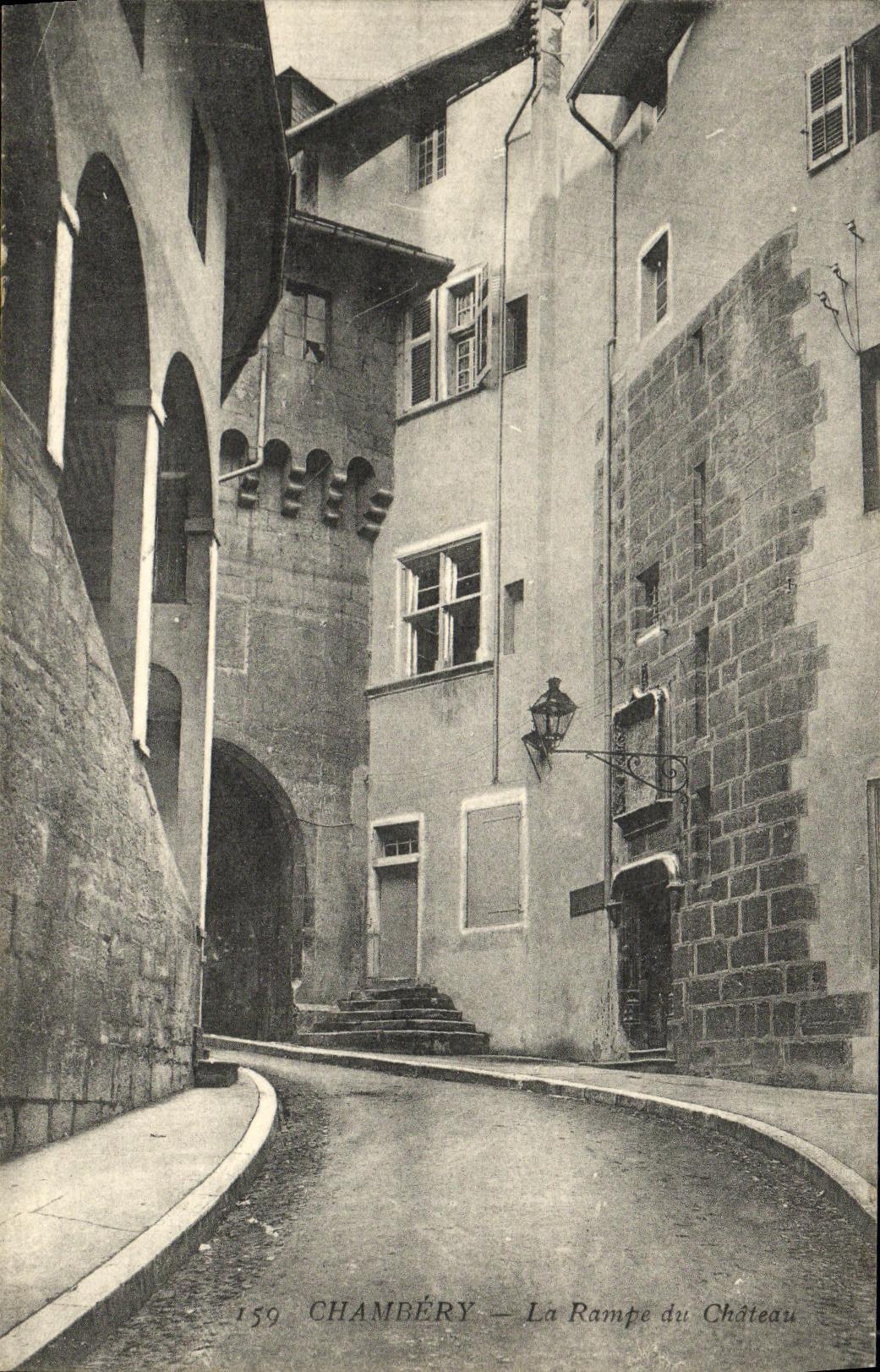 CPA Chambery La Rampe du Chateau
