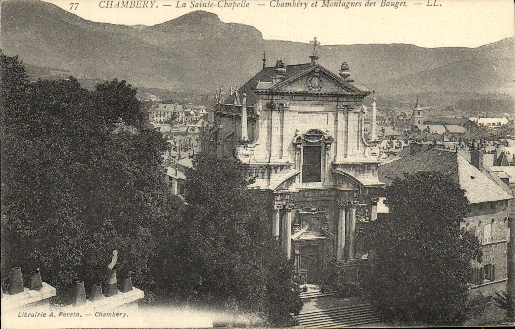 CPA Chambery La Sainte Chapelle Chambery et montagnes des Bauges