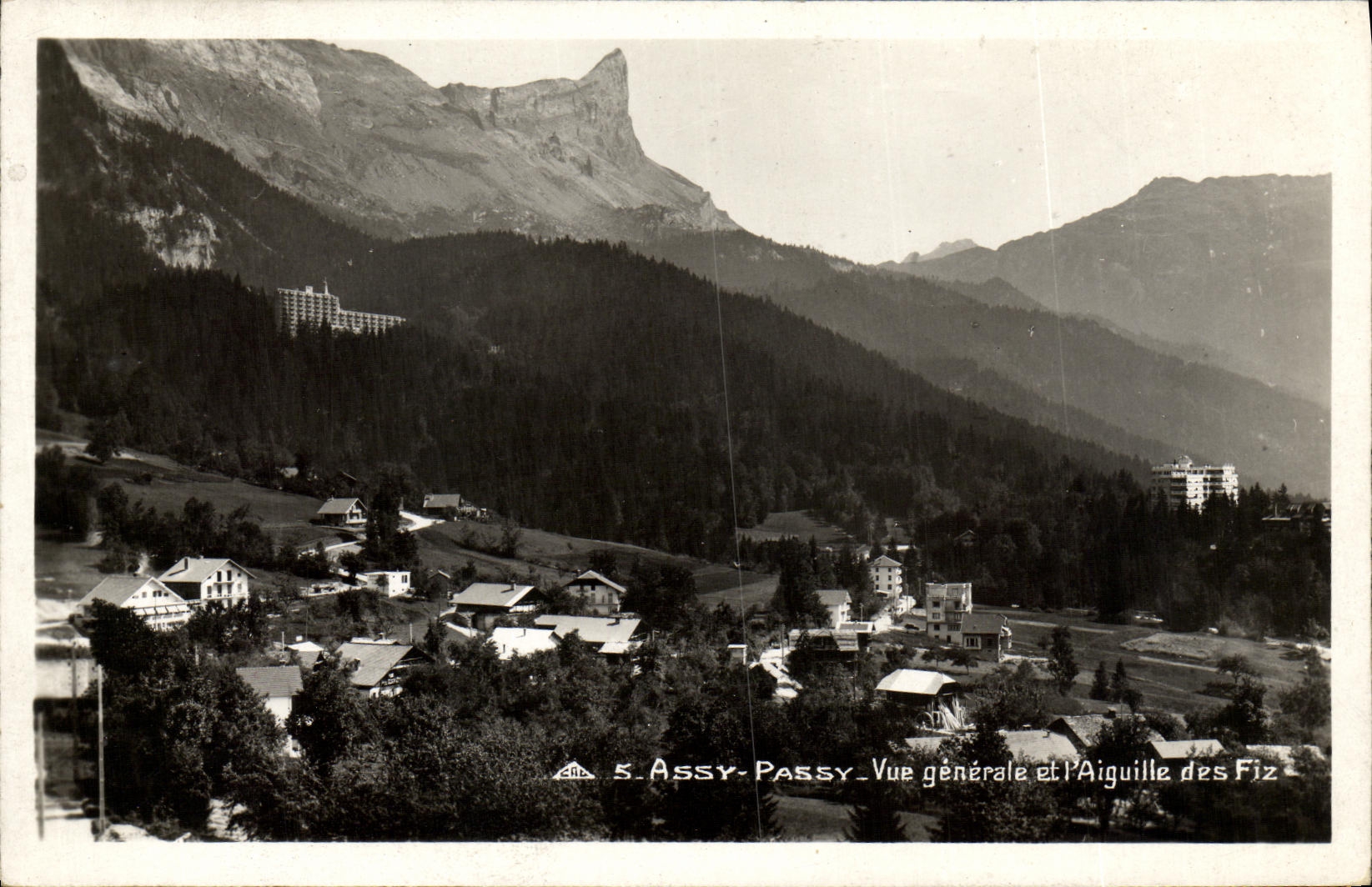 VINTAGE POSTCARD ESA Passy View and L Switch of Fiz