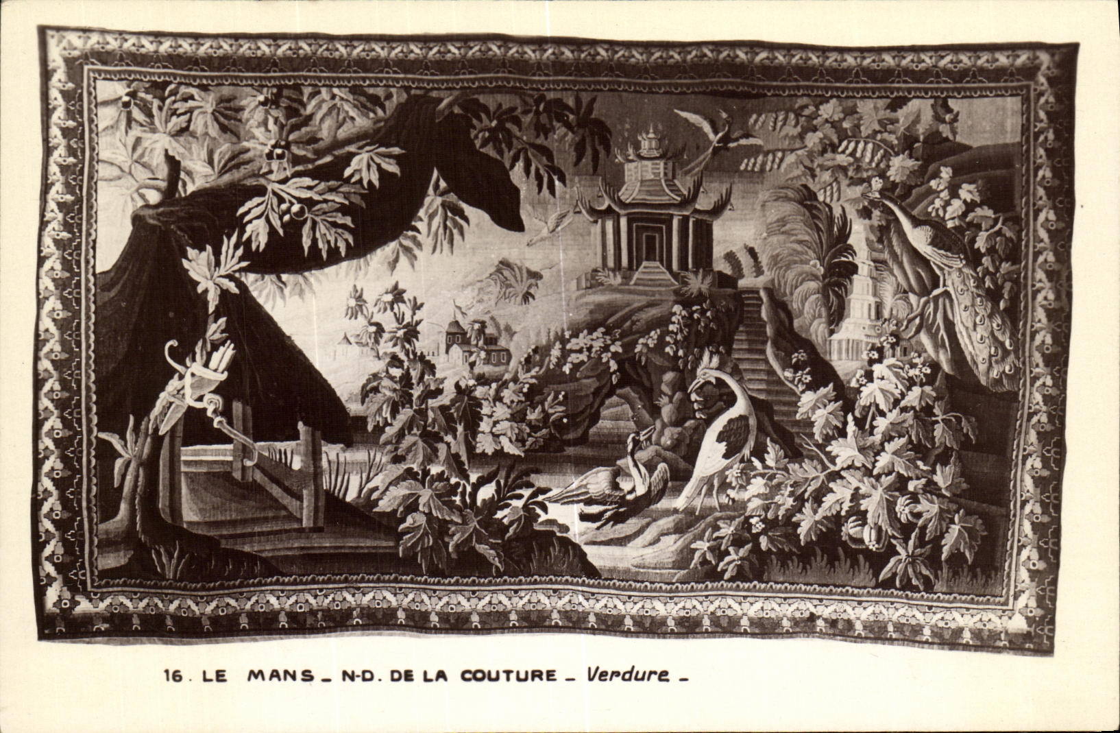CPA Le Mans ND De La Couture Verdure
