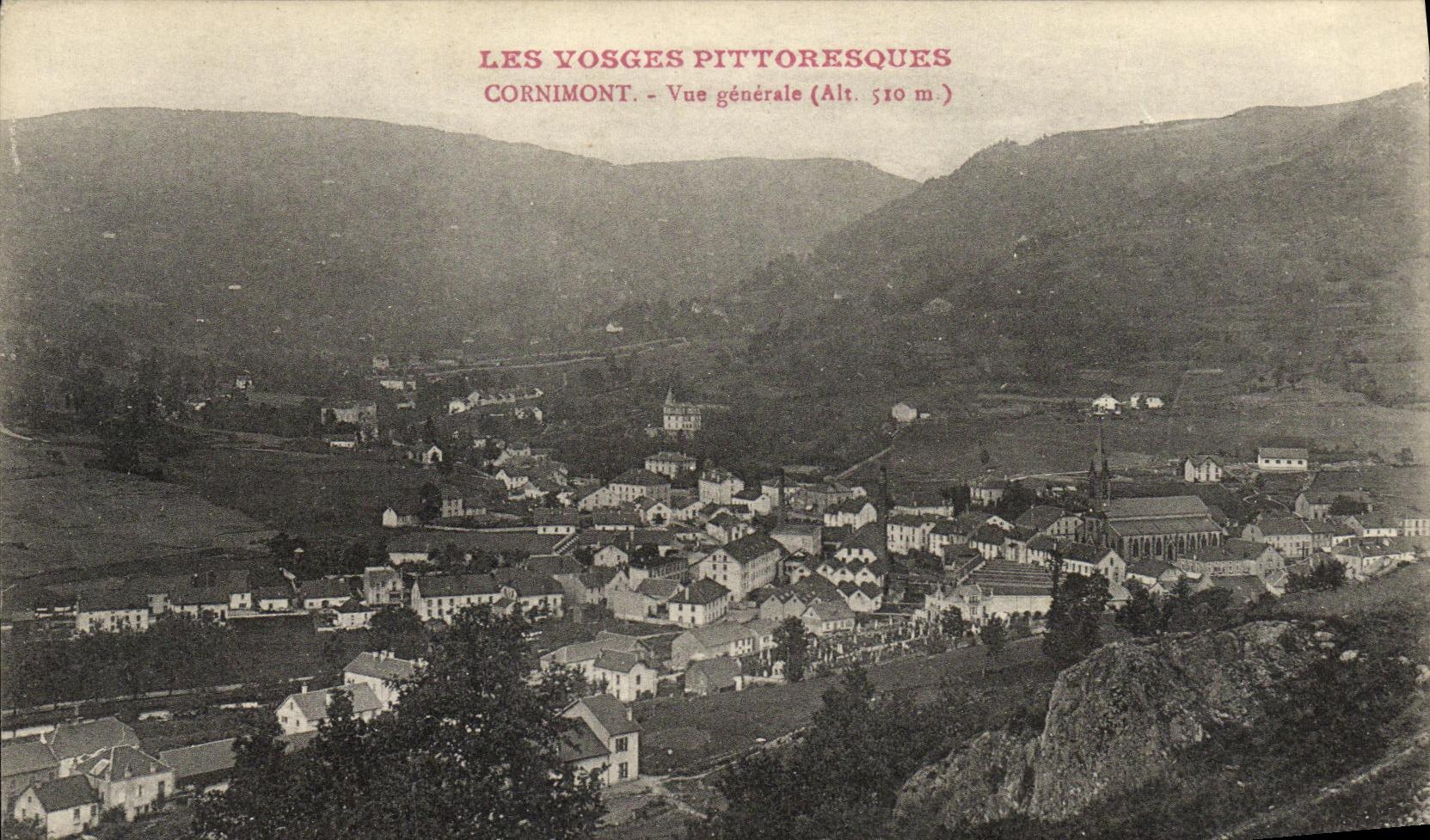 CPA Cornimont Vue Generale