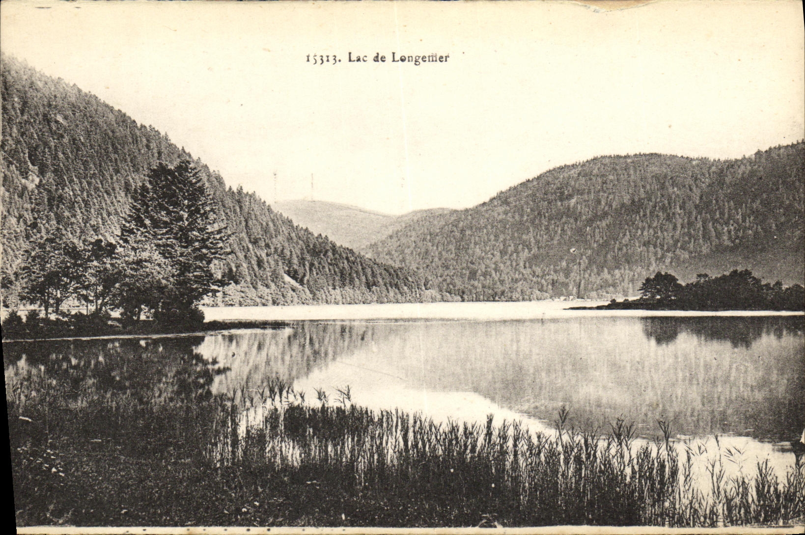 VINTAGE POSTCARD Lake Longemer