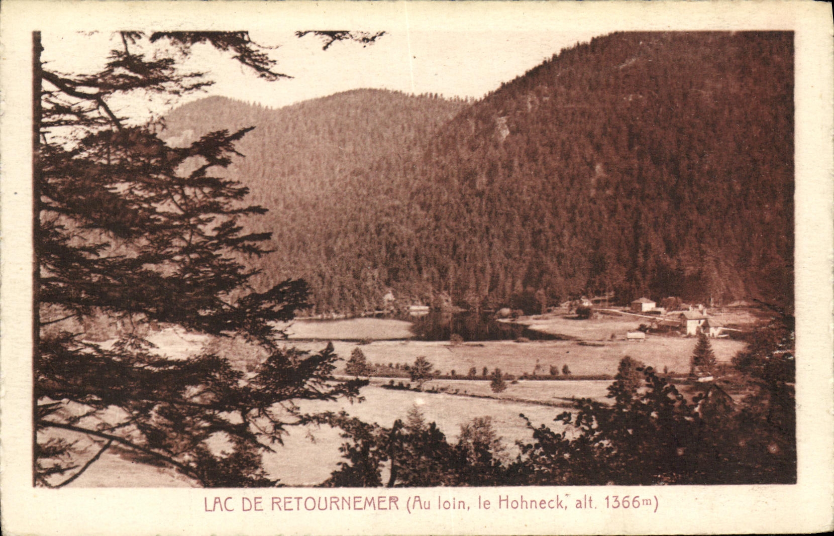 CPA Lac de Retournemer Hohneck