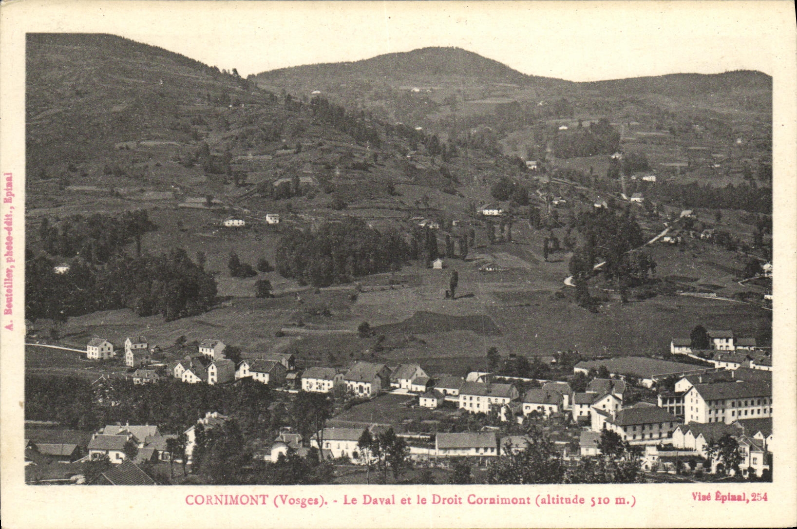 CPA Cornimont Le Daval et le Droit Cornimont