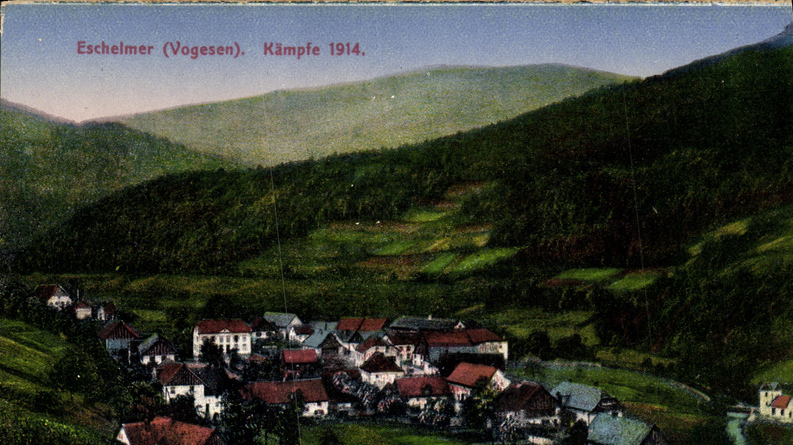 CPA Eschelmer Kampfe 1914