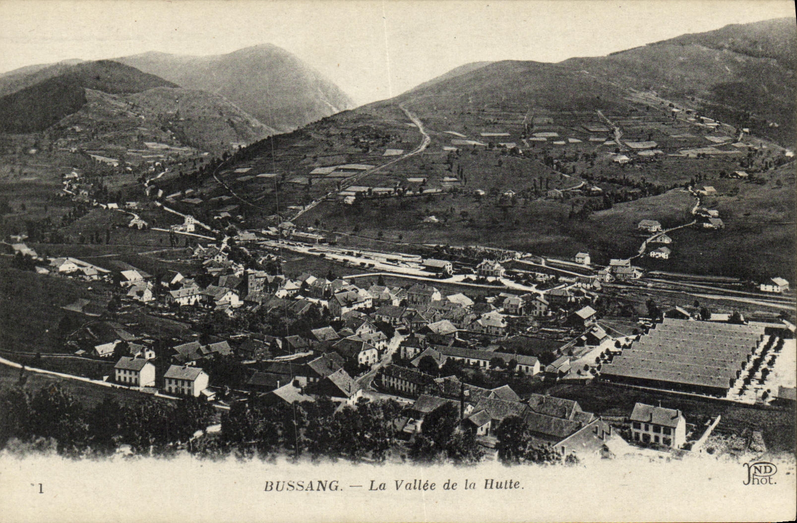 CPA Bussang La Vallee de la Hutte