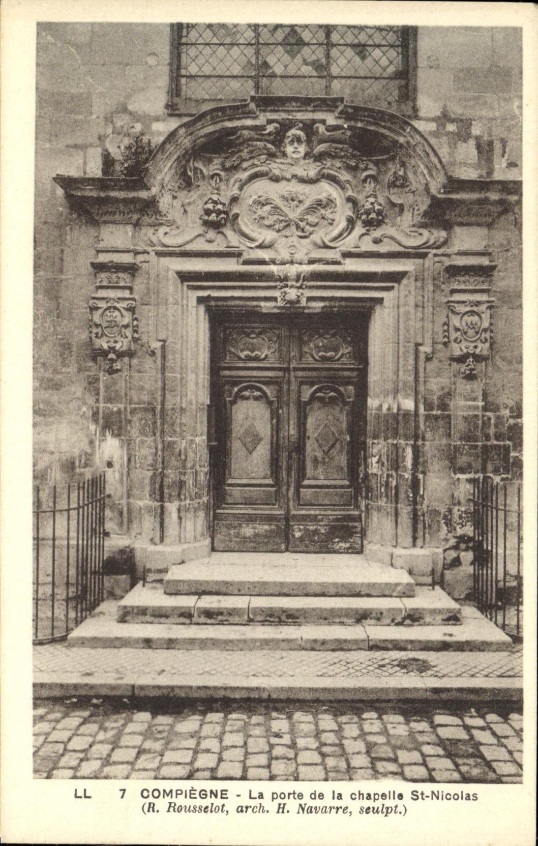 CPA Compiegne La Porte de la Chapelle St Nicolas