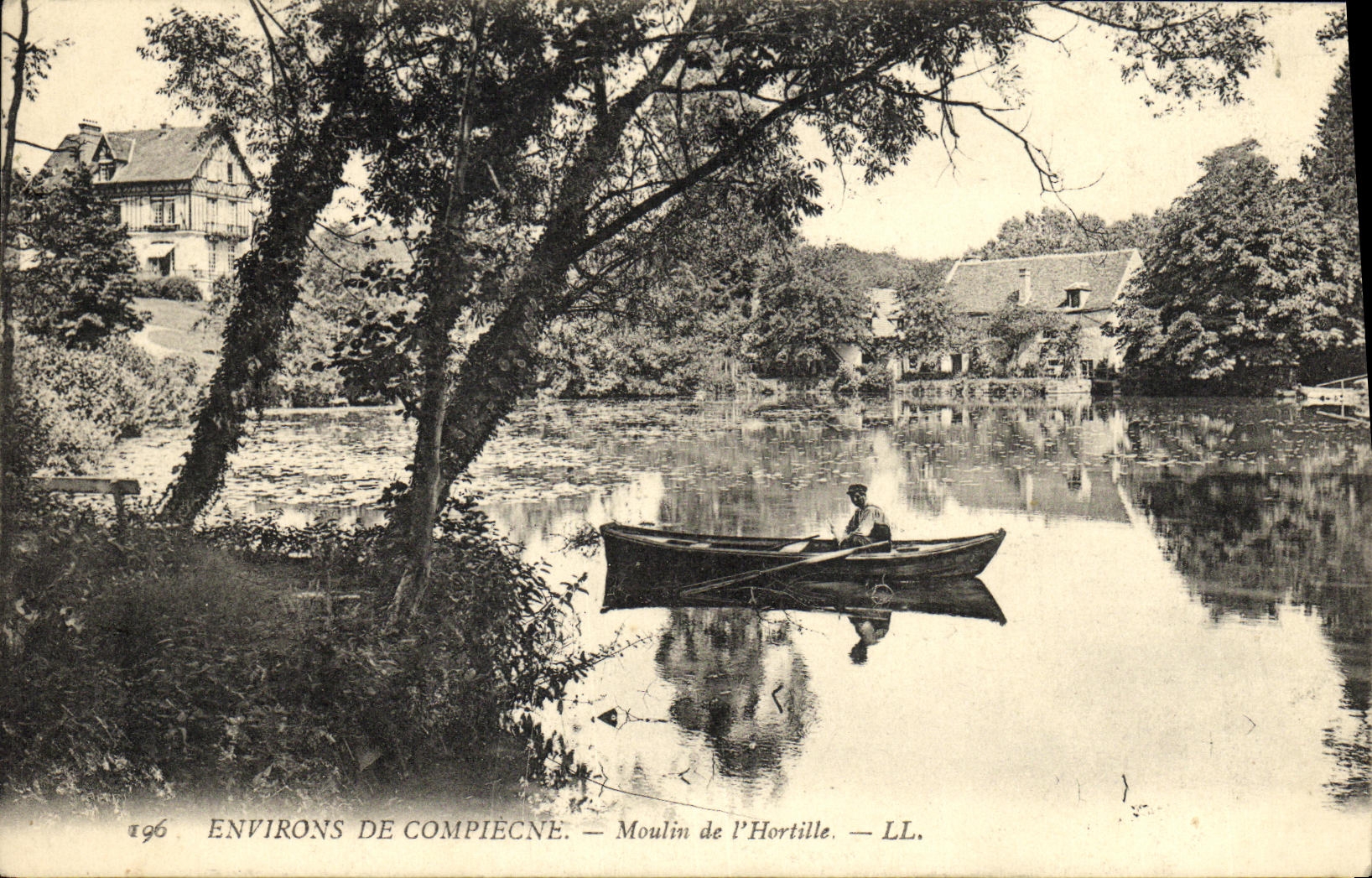 CPA Environs De Compiegne Moulin de L Hortille