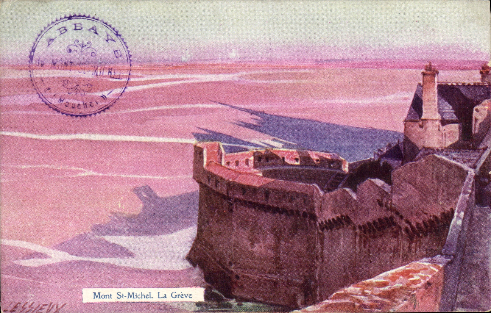 CPA Mont Sain tMichel La greve