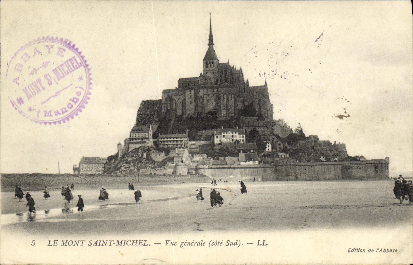 CPA La Mont Saint Michel Vue Generale