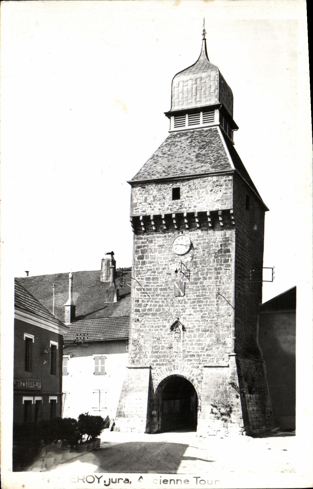 MODERN CARD the Jura Old tower