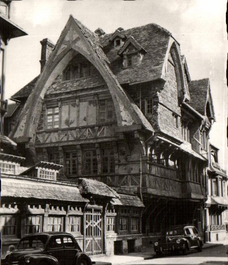 MODERN CARD Etretat the Grill room