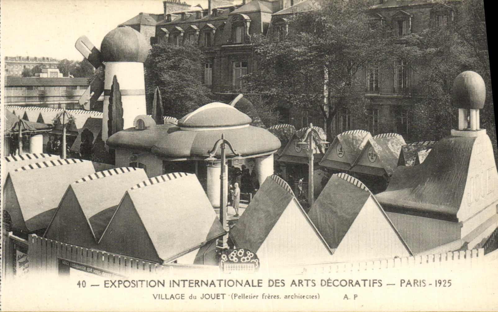CPA Exposition Internationale des Arts Decoratifs Paris 1925 Village du Jouet