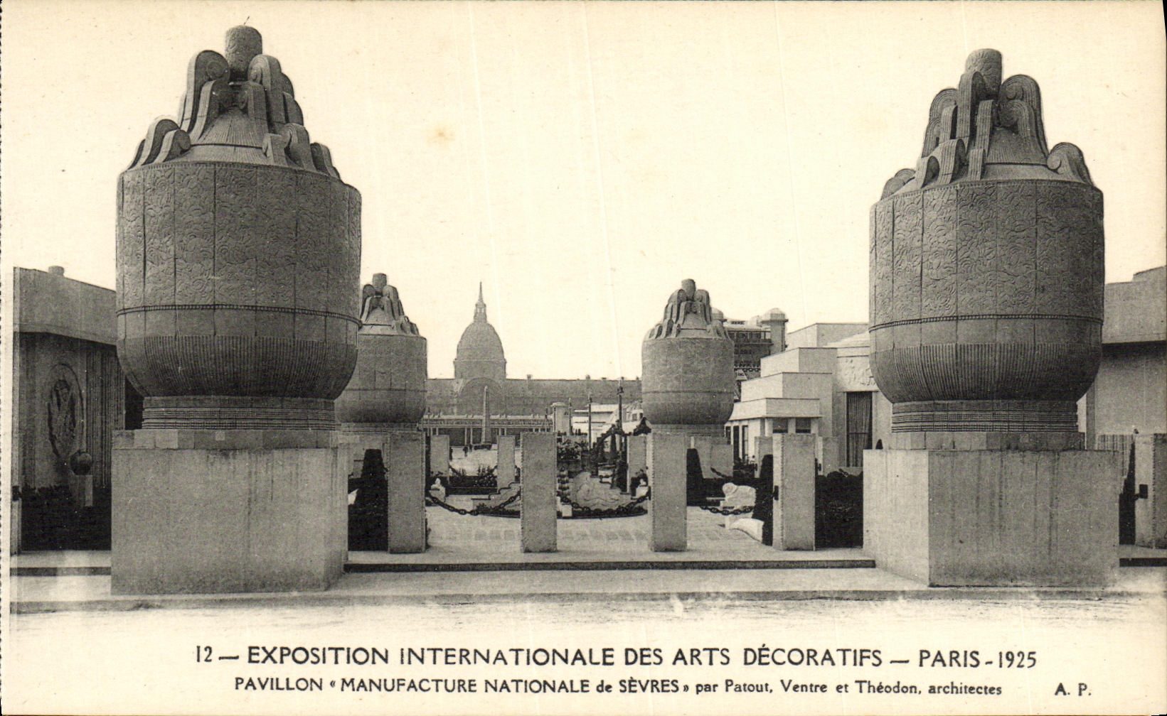 CPA Exposition Internationale des Arts Decoratifs Paris 1925 Pavillon Manufacture Nationale des Sevres