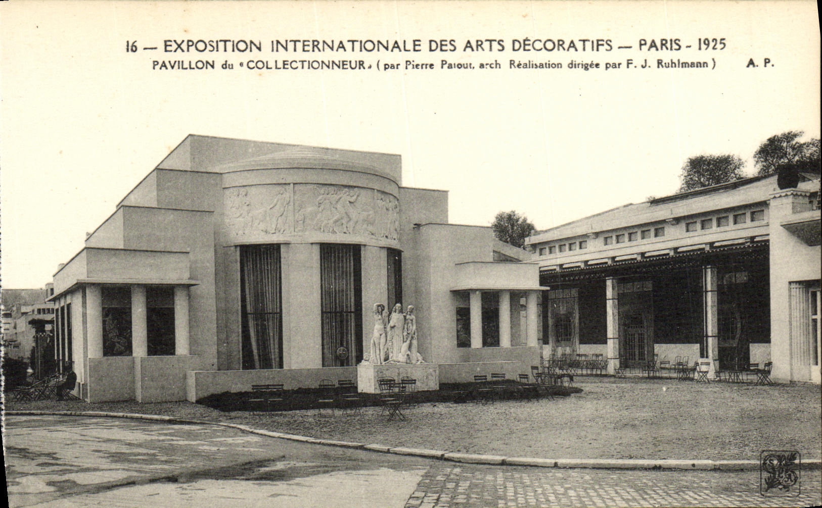 CPA Exposition Internationale des Arts Decoratifs Paris 1925 Pavillon du Collectionneur