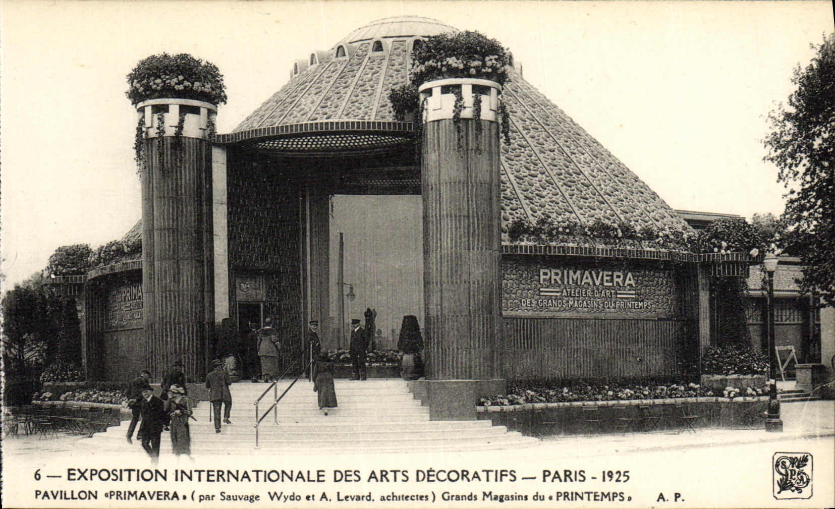CPA Exposition Internationale des Arts Decoratifs Paris 1925 Pavillon Primavera