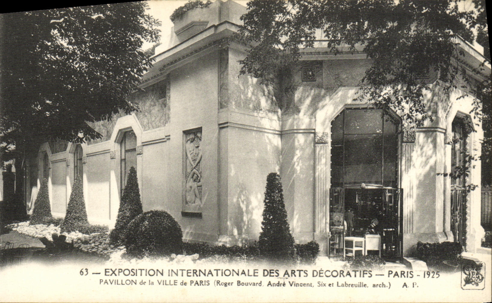 CPA Exposition Internationale des Arts Decoratifs Paris 1925 Pavillon de la Ville de Paris