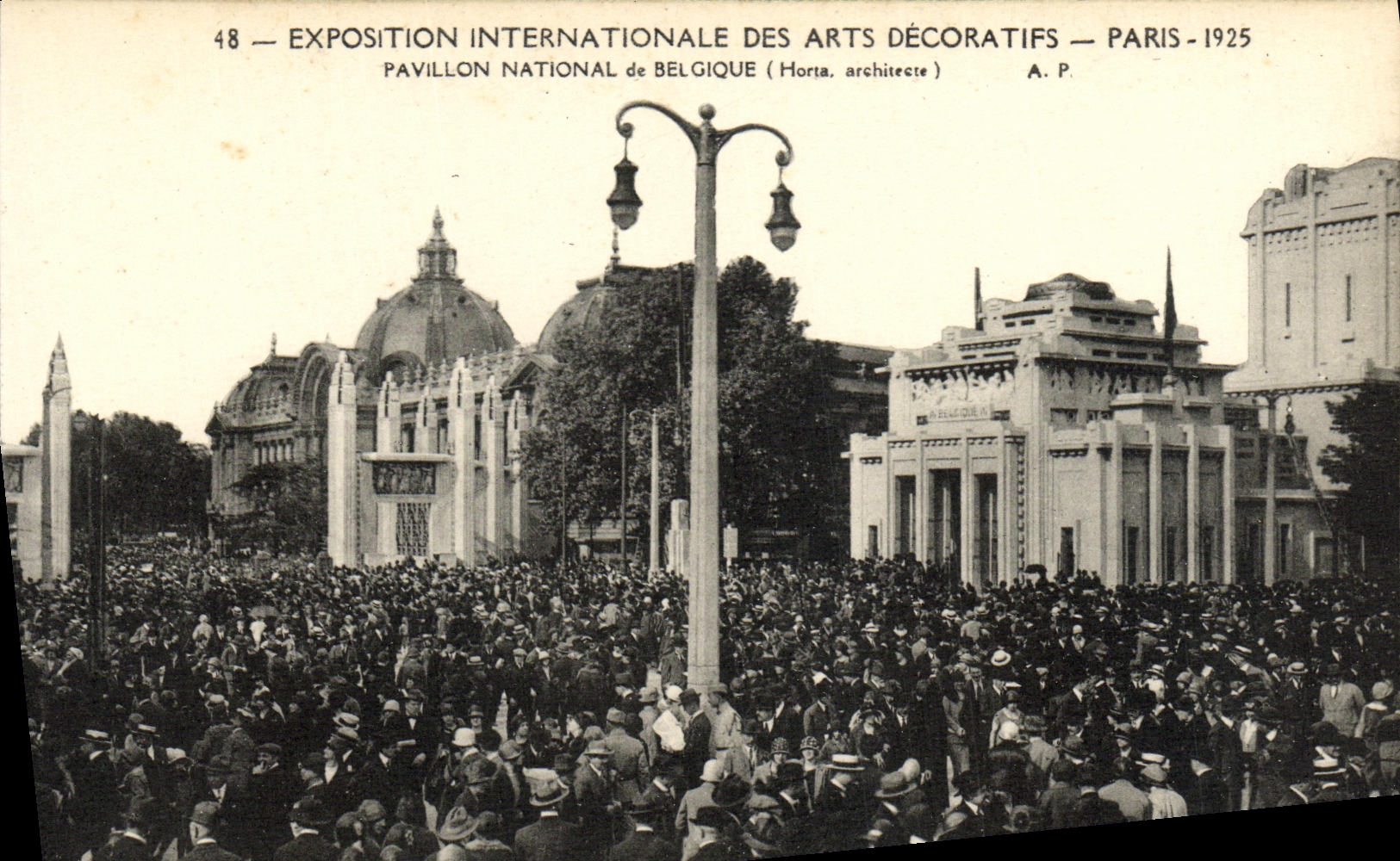 CPA Exposition Internationale des Arts Decoratifs Paris 1925 Pavillon National de la Belgique