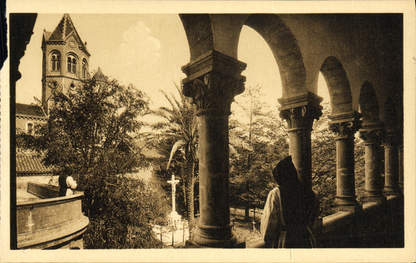 De la VENDIMIA de la POSTAL de la isla vision D del monasterio de Honorat Saint con