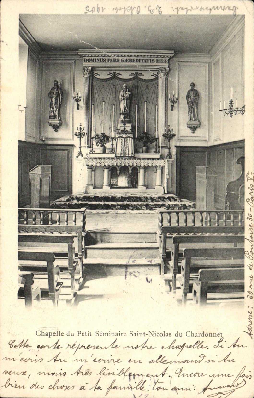 CPA Paris Chapelle du Petit Seminaire Saint Nicolas de Chardonnet