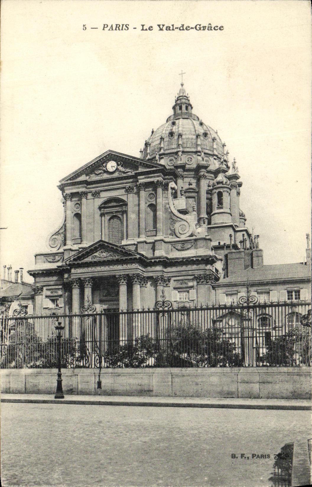 VINTAGE POSTCARD Paris Val de Grace Hospital