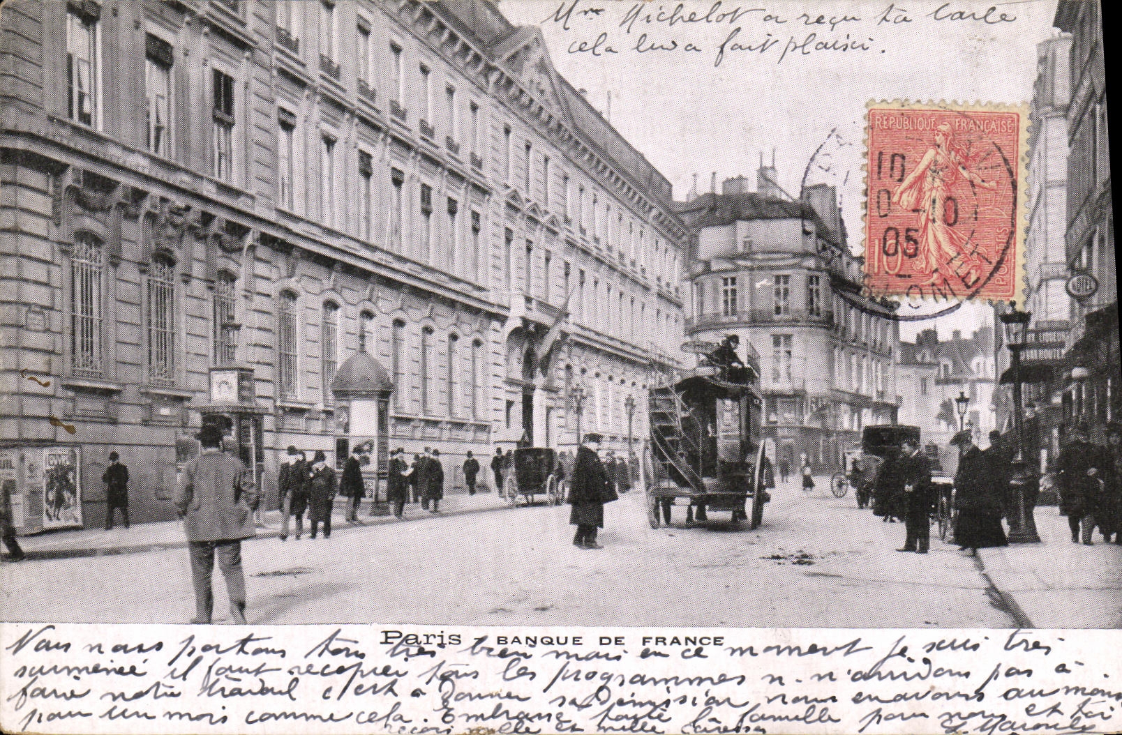 CPA Paris Banque De France