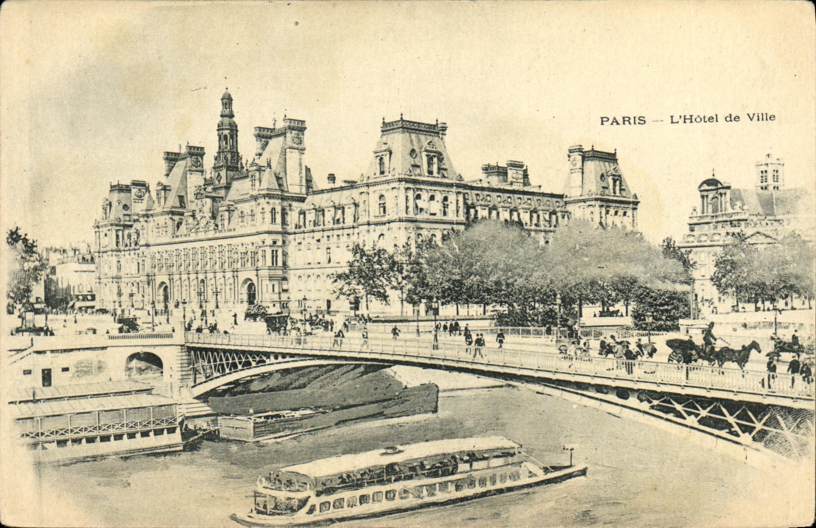 CPA Paris L Hotel de Ville