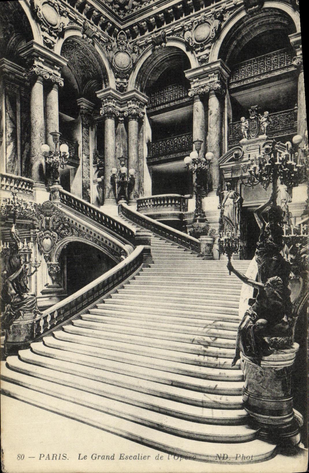 CPA Paris Le Grand Escalier de L Opera