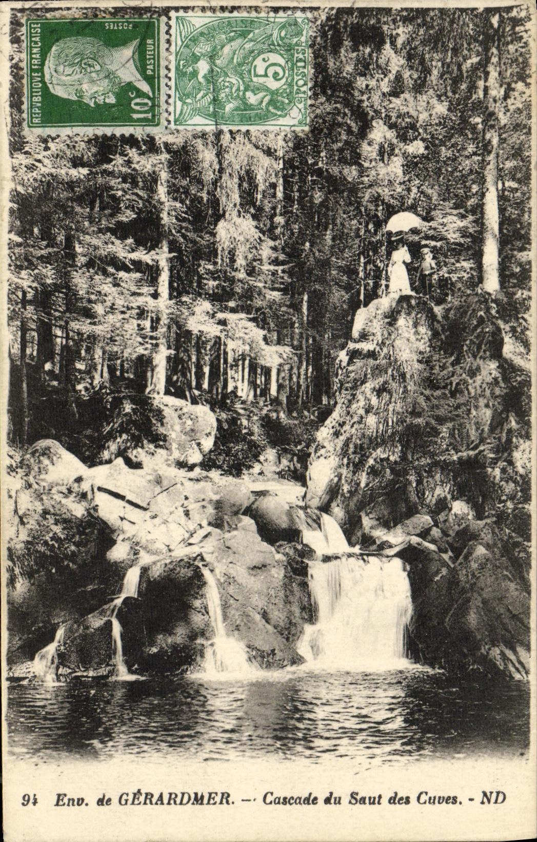 CPA Gerardmer Cascade du Saut des Cuves