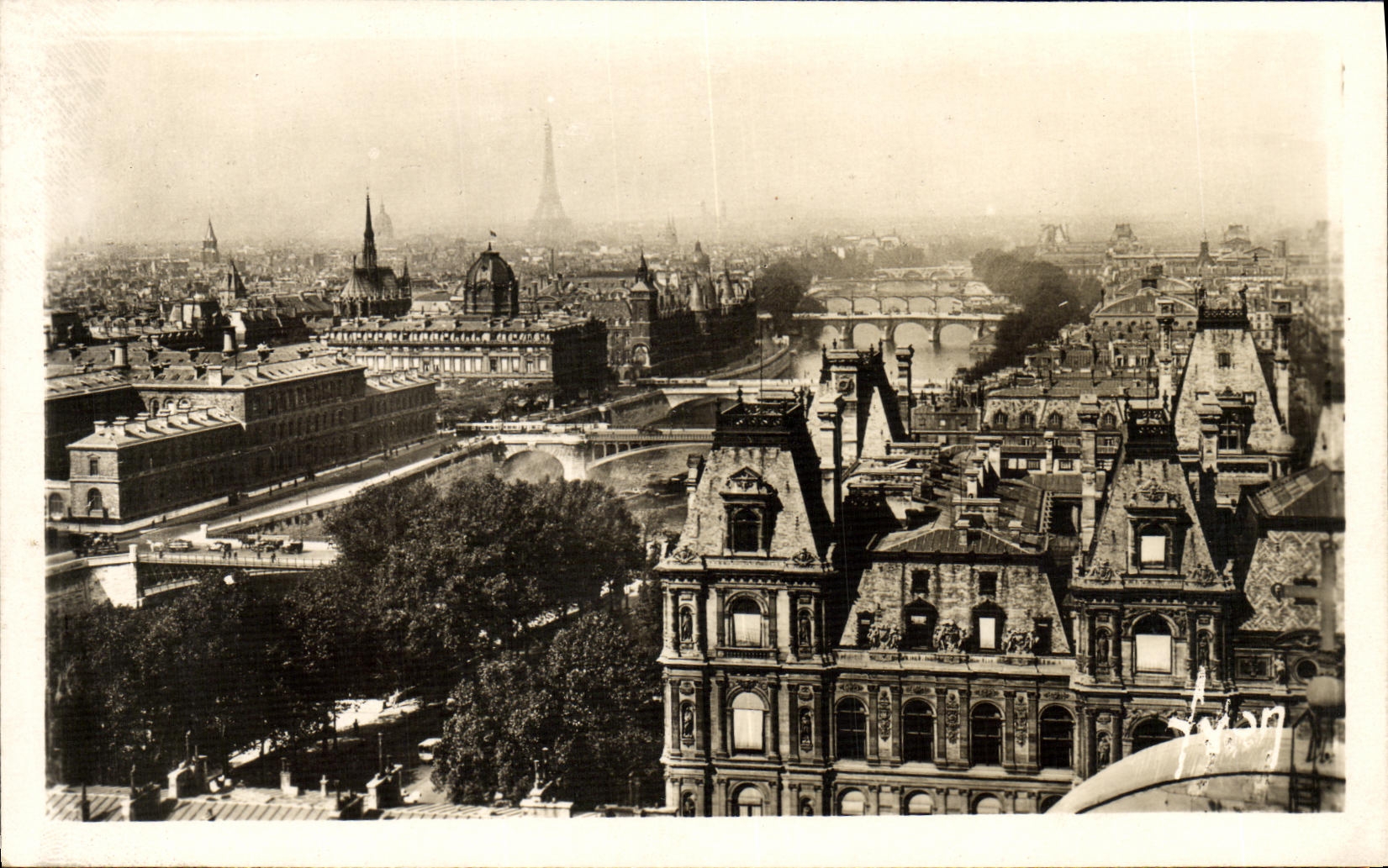 CPA Paris Vue Panoramique de Paris