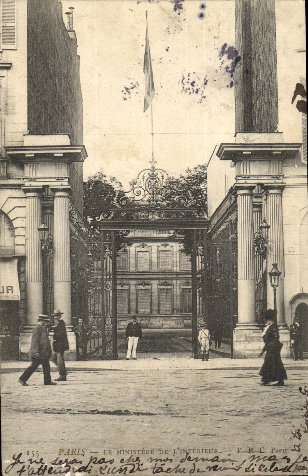 CPA Paris Le Ministere De l interieur