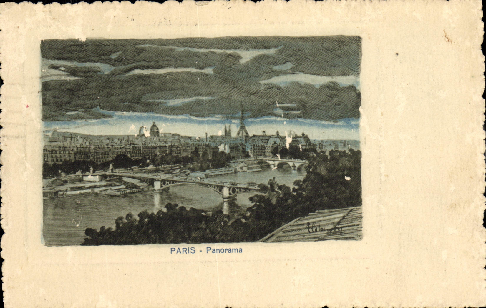 CPA Paris Panorama