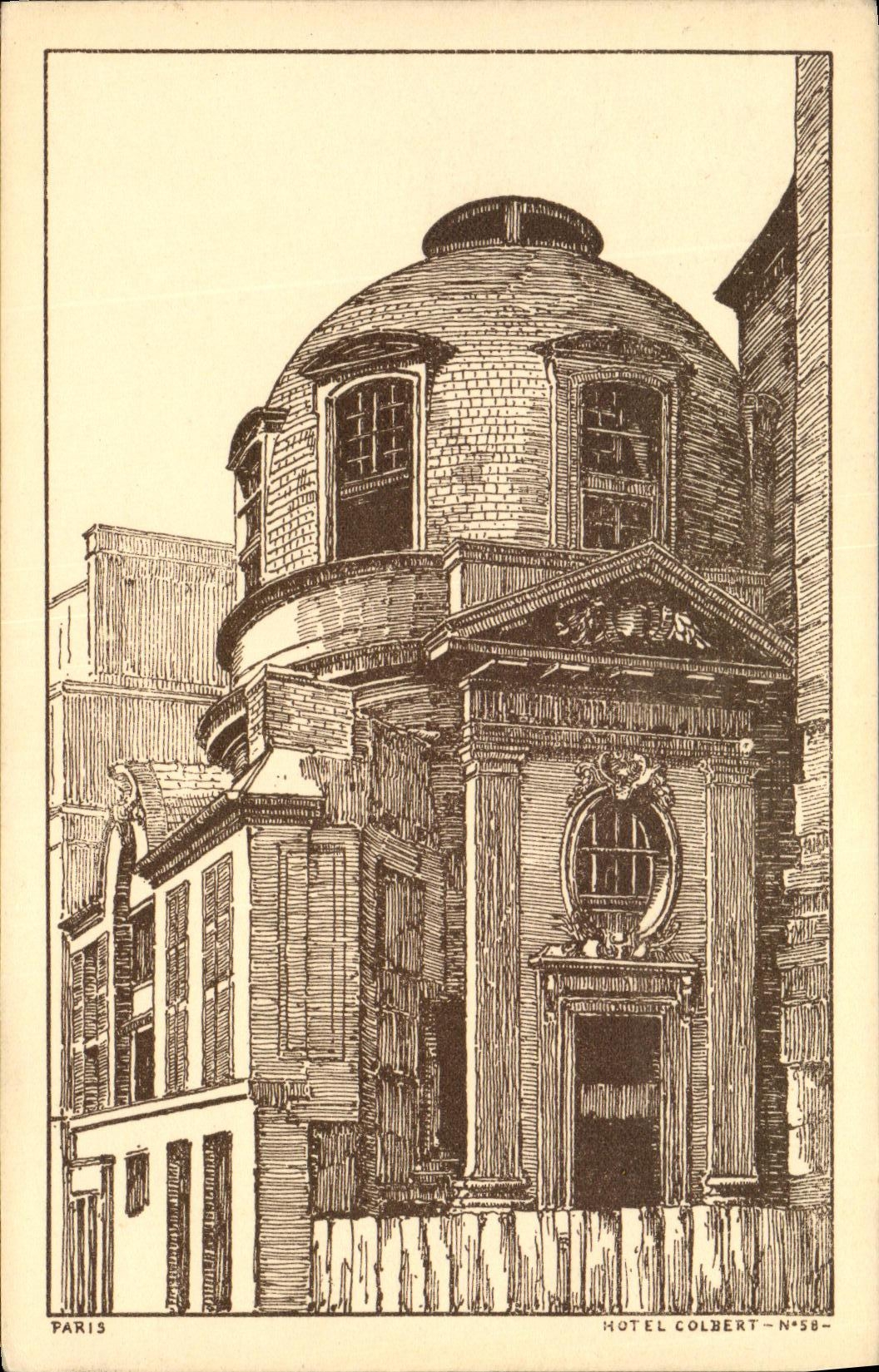 CPA Paris Hotel Colbert