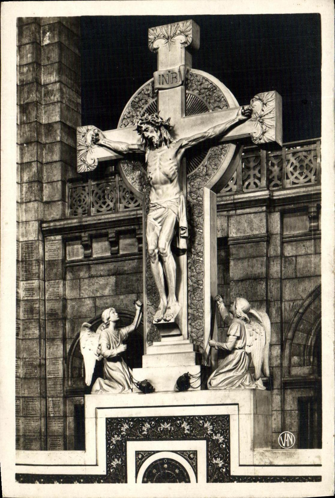 CPA Paris Basilique du Sacre Cosur Le Christ du Banc d oeuvre