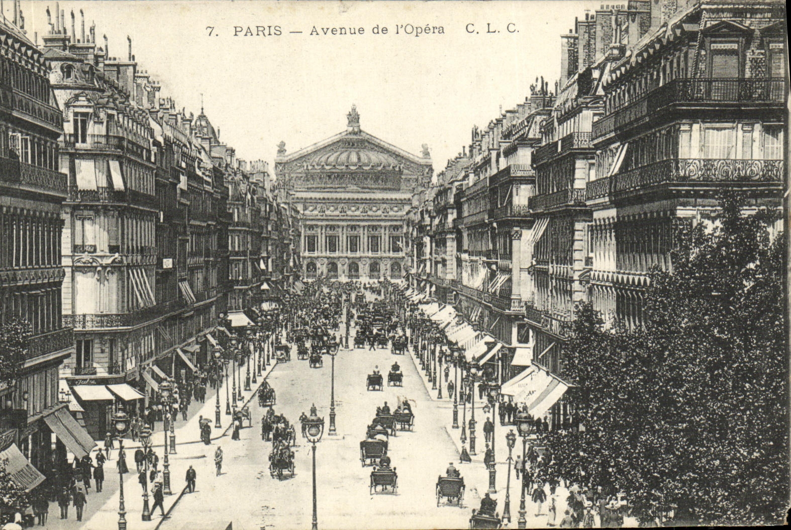 CPA Paris Avenue de L Opera