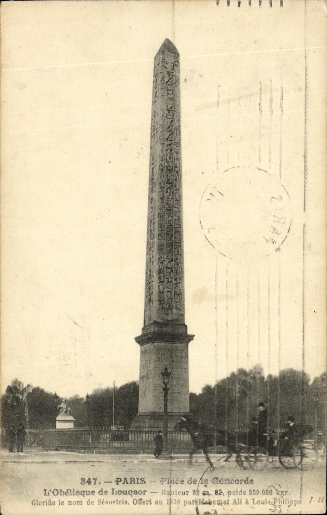 CPA Paris Place de la Goncorde