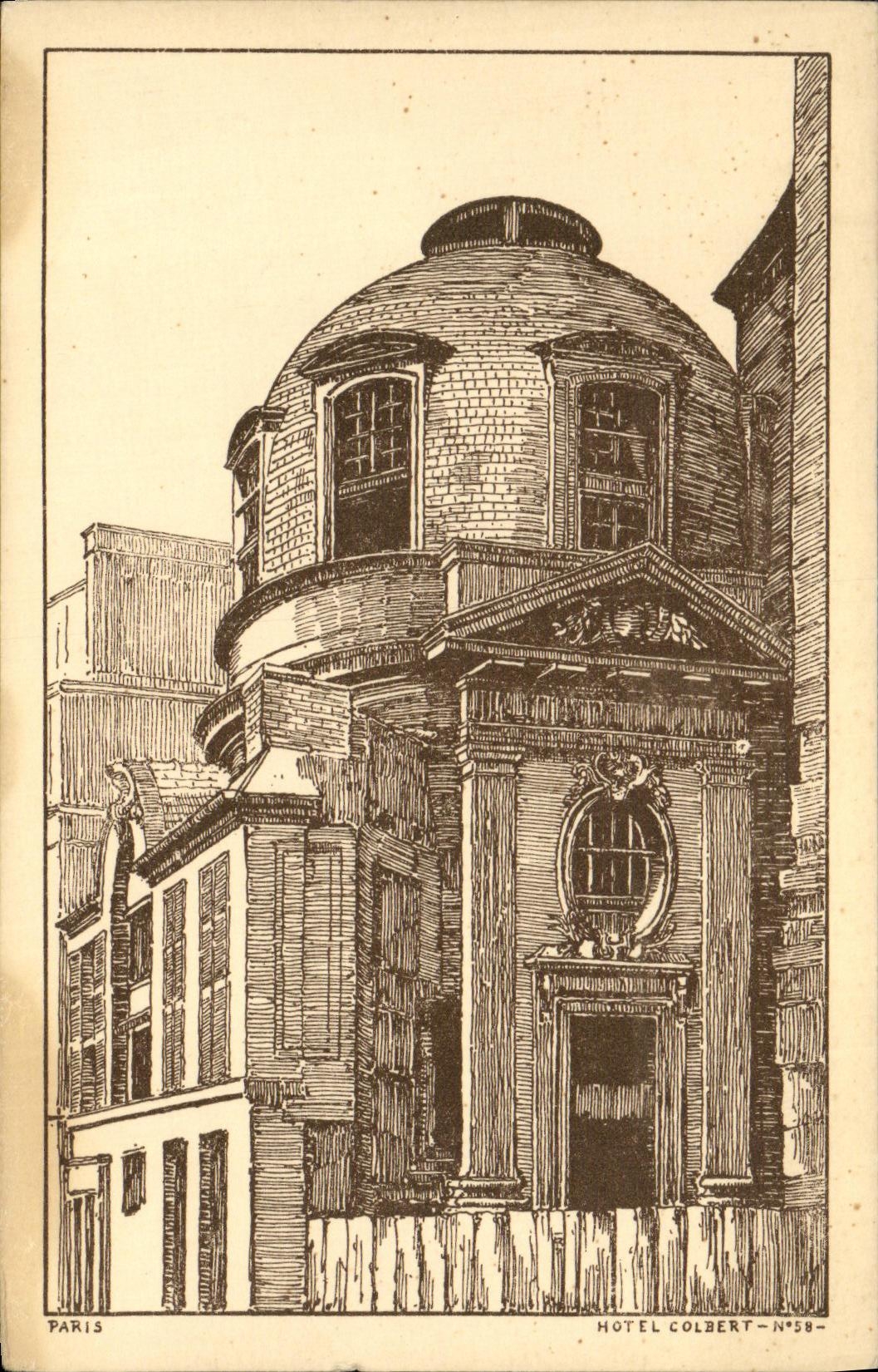 CPA Paris Hotel Colbert