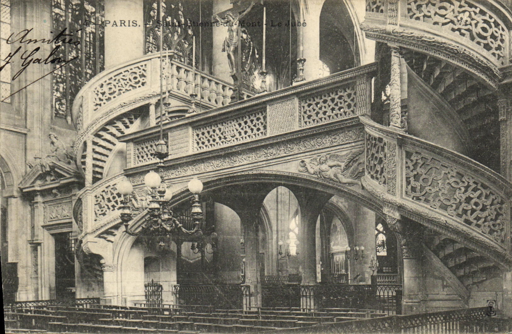 CPA Paris Saint Etienne du mont Le jube