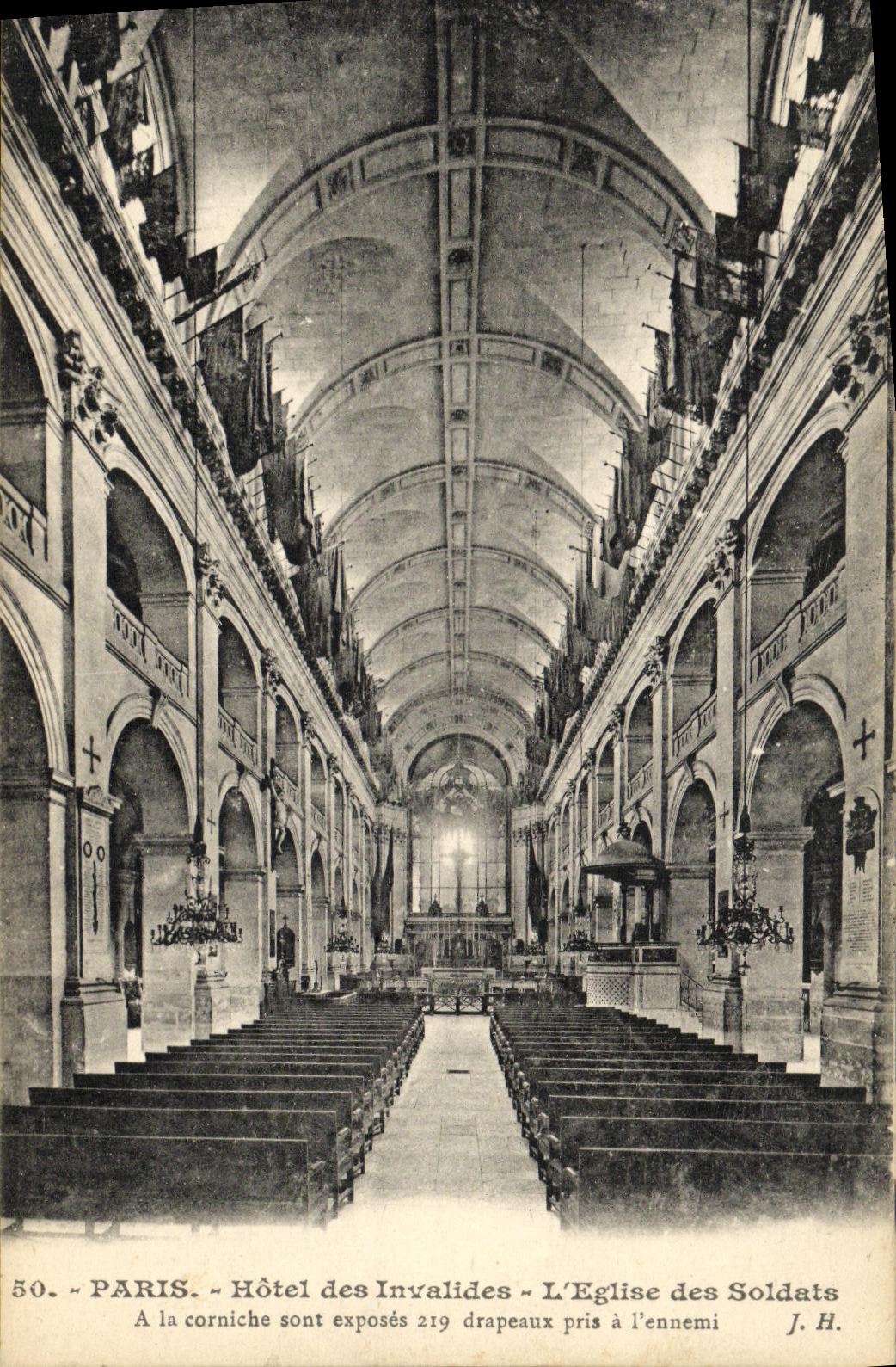 CPA Paris Hotel des Invalides L Eglise des Soldats